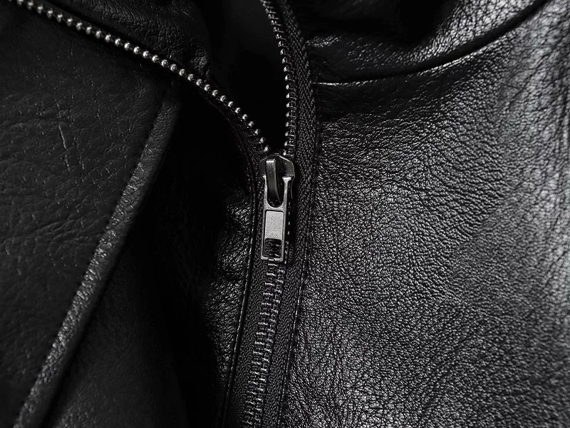 Rubee Women's Jacket Oversized Faux-Leather